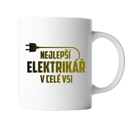 Nejlepší elektrikář v celé vsi - hrnek