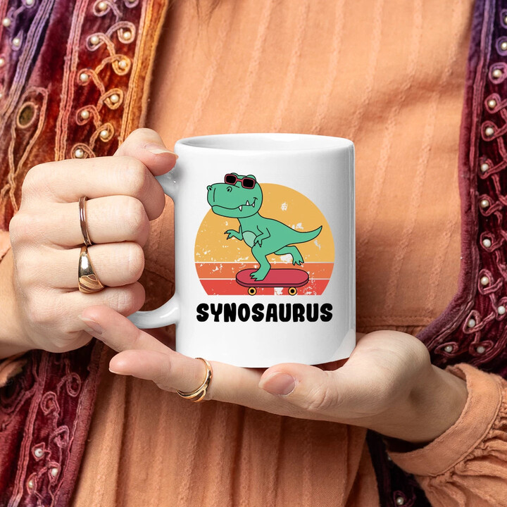 Synosaurus - hrnek s potiskem