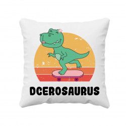 Dcerosaurus - polštář s potiskem
