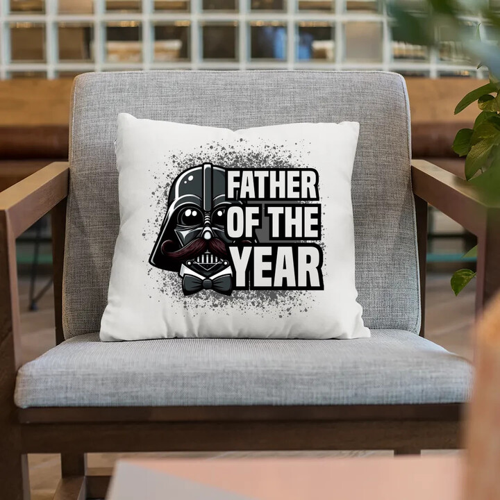 Father Of The Year - polštář s potiskem