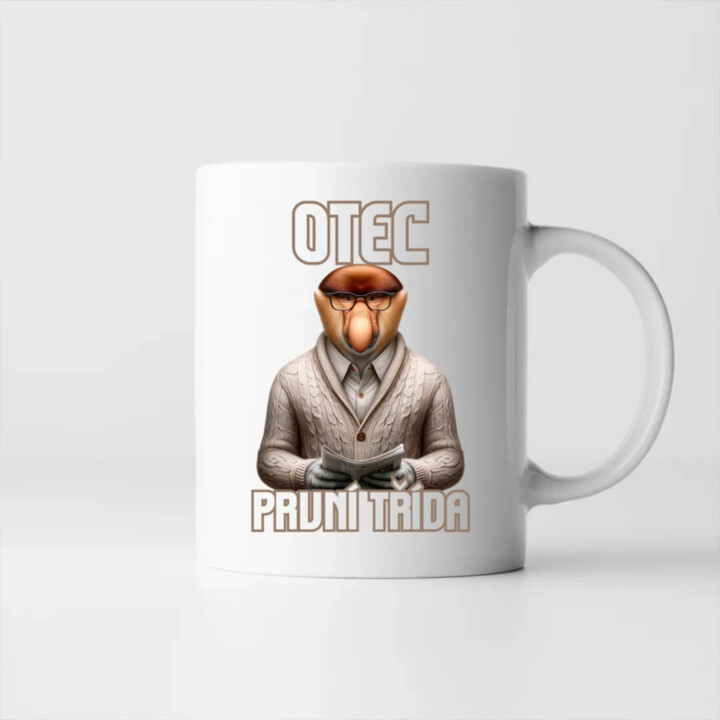 Otec první třída - hrnek s potiskem