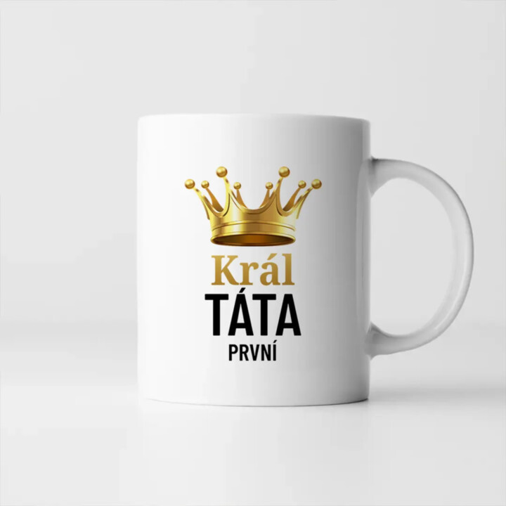 Král táta první - hrnek s potiskem
