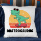 Bratrosaurus - polštář s potiskem