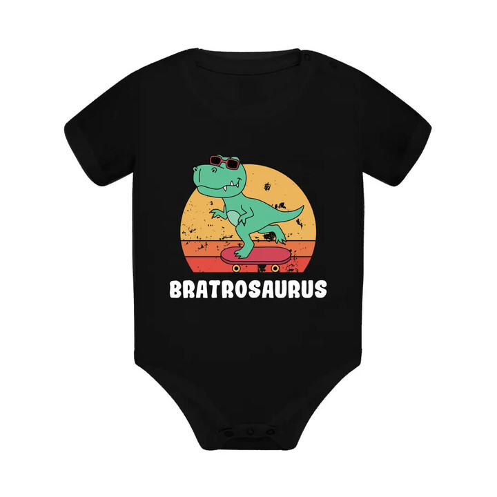 Bratrosaurus - dětské body s potiskem