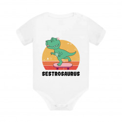 Sestrosaurus - dětské body s potiskem