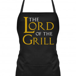 The lord of the grill - zástěra s potiskem