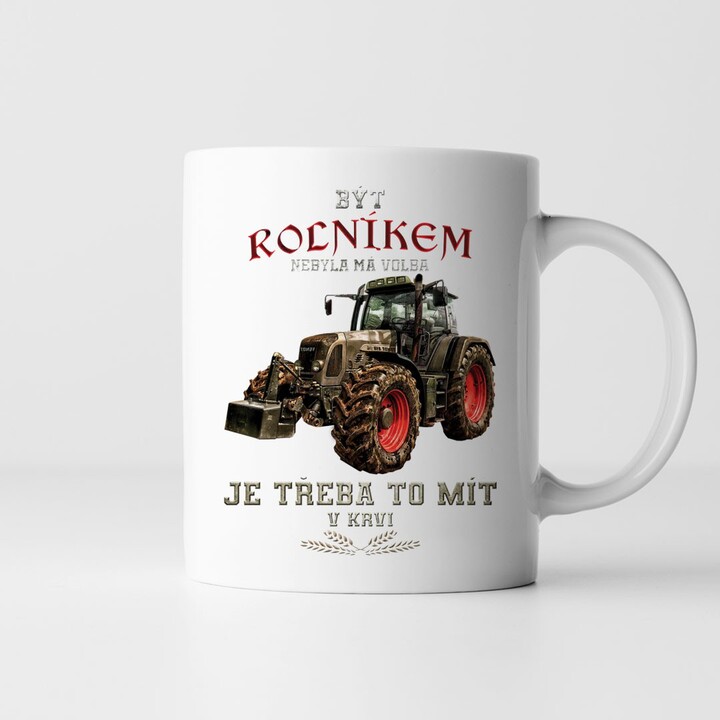 Být rolníkem nebyla má volba - hrnek