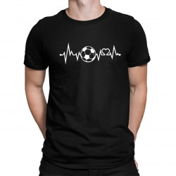 EKG fotbal - pánské tričko s potiskem