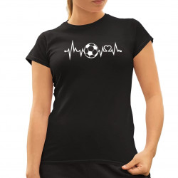 EKG fotbal - dámské tričko s potiskem