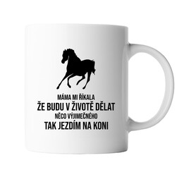Jezdím na koni - hrnek