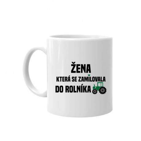 Žena, která se zamilovala do rolníka - hrnek s potiskem