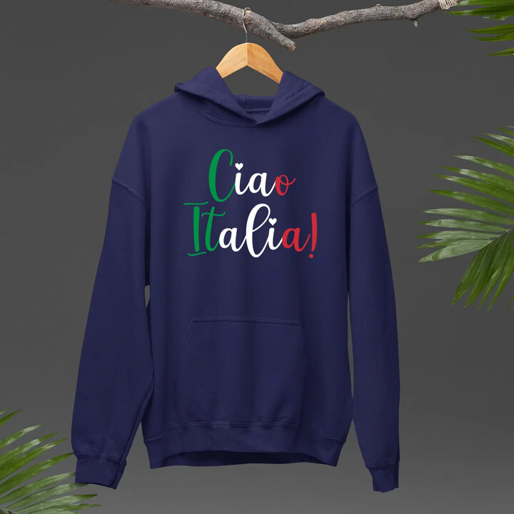 Ciao Italia! - pánská mikina s potiskem