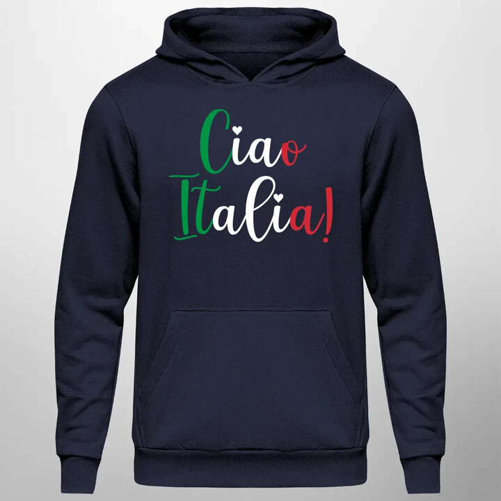 Ciao Italia! - pánská mikina s potiskem