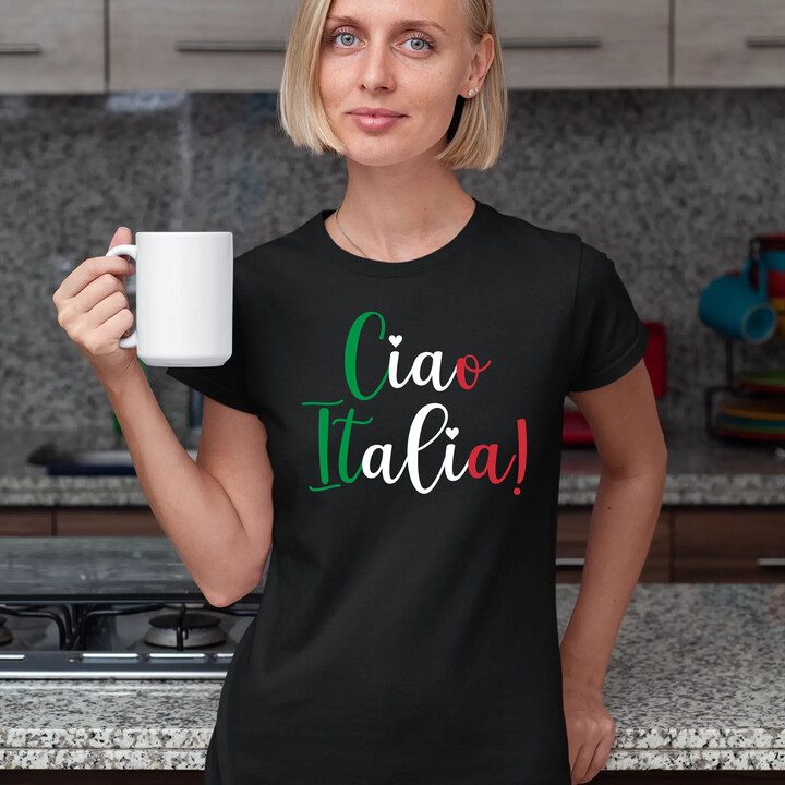 Ciao Italia!  - dámské tričko s potiskem
