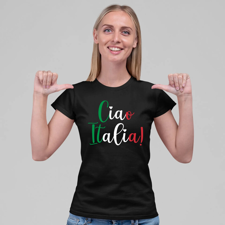 Ciao Italia!  - dámské tričko s potiskem