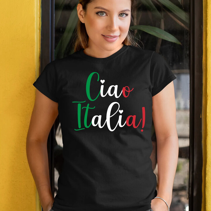 Ciao Italia!  - dámské tričko s potiskem