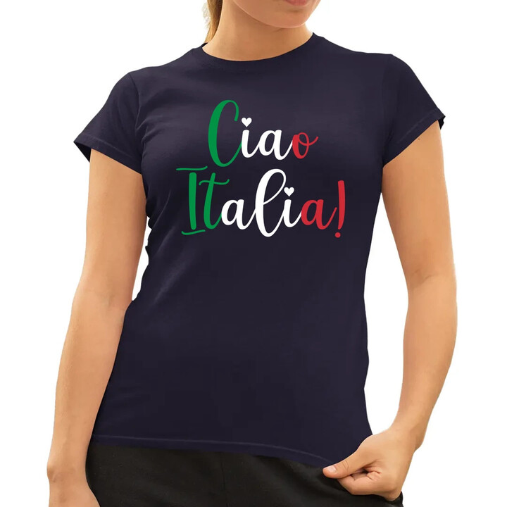 Ciao Italia!  - dámské tričko s potiskem