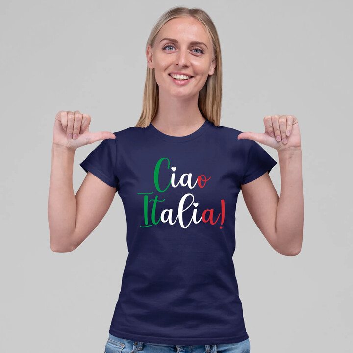 Ciao Italia!  - dámské tričko s potiskem