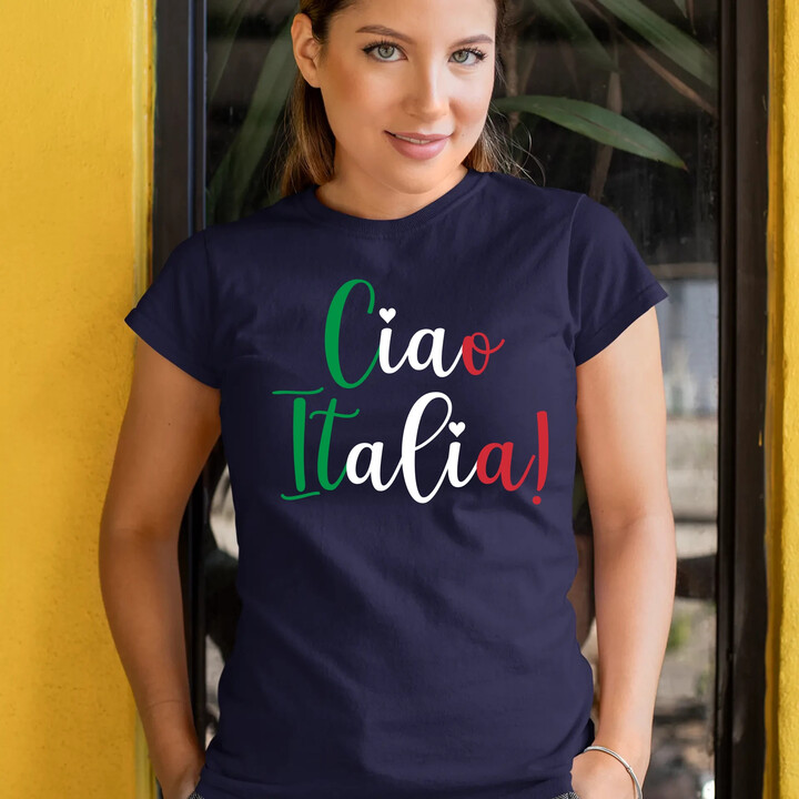 Ciao Italia!  - dámské tričko s potiskem