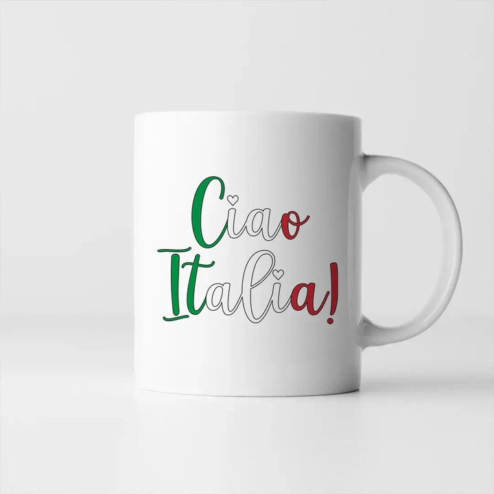 Ciao Italia! - hrnek s potiskem