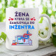 Žena, která se zamilovala do inženýra - hrnek s potiskem