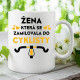 Žena, která se zamilovala do cyklisty - hrnek s potiskem