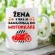 Žena, která se zamilovala do motorkáře - hrnek s potiskem