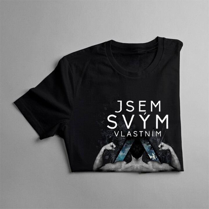 Jsem svým vlastním závažím - pánská trička  s potiskem