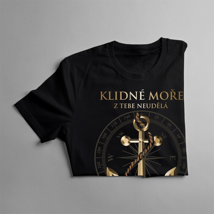 Klidné moře - pánská trička  s potiskem