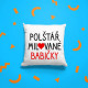 Polštář milované babičky - polštář s potiskem