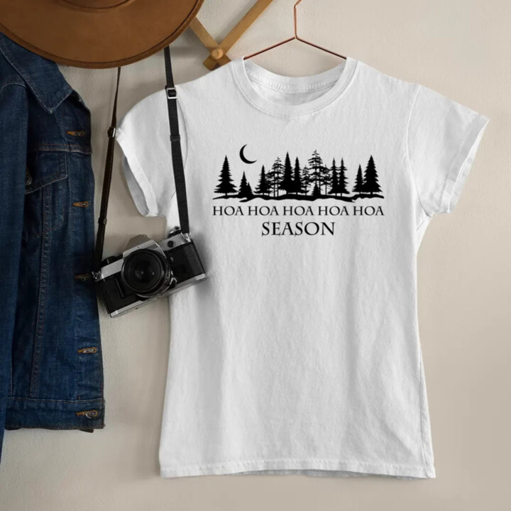 Hoa hoa hoa hoa hoa season  - dámské tričko s potiskem