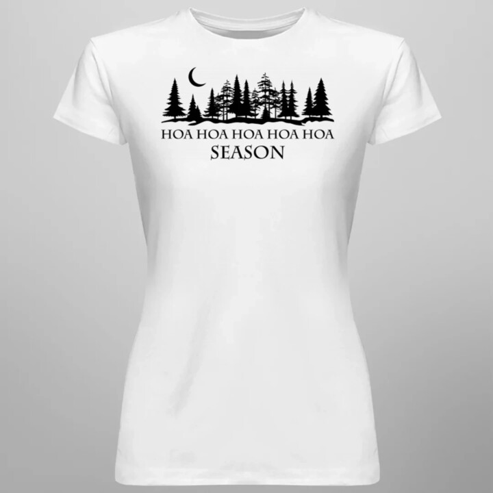 Hoa hoa hoa hoa hoa season  - dámské tričko s potiskem