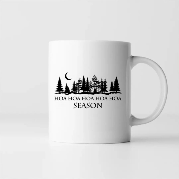 Hoa hoa hoa hoa hoa season - hrnek s potiskem