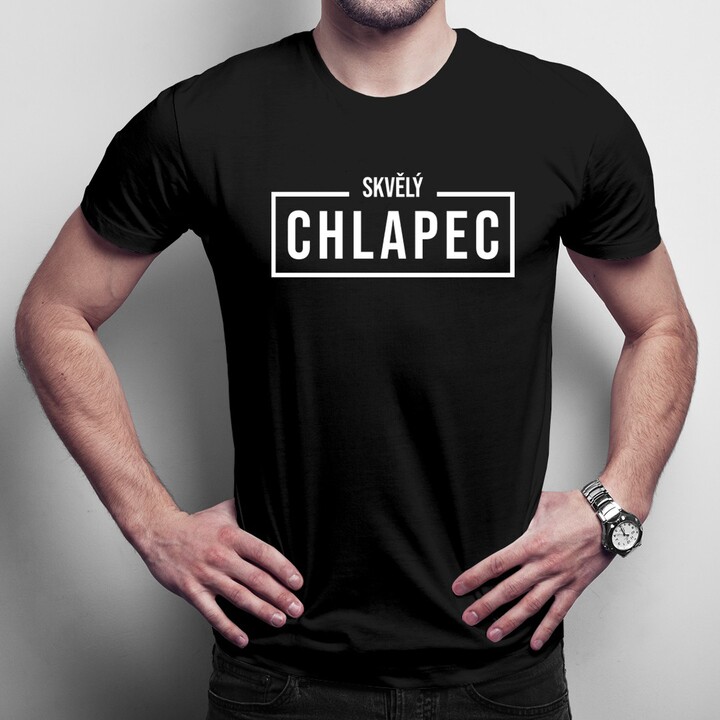 Skvělý chlapec - pánské tričko s potiskem