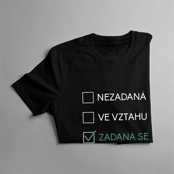 Zadaná se sexy mechanikem - dámská trička  s potiskem