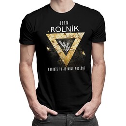 Jsem rolník - moje poslání - Pánská trička  s potiskem