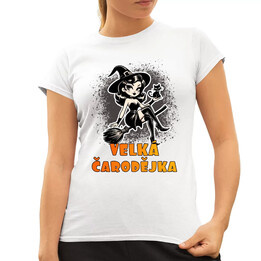 Velká čarodějka  - dámské tričko s potiskem