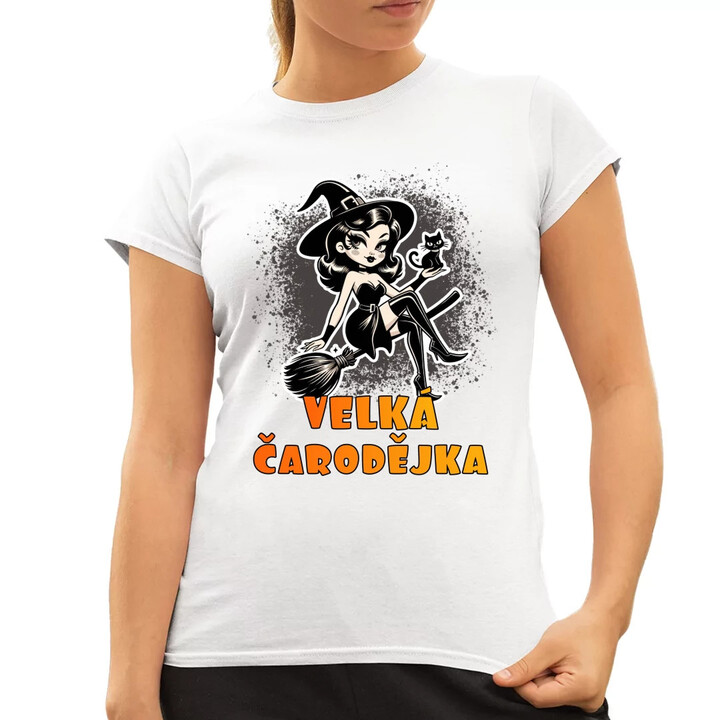 Velká čarodějka  - dámské tričko s potiskem