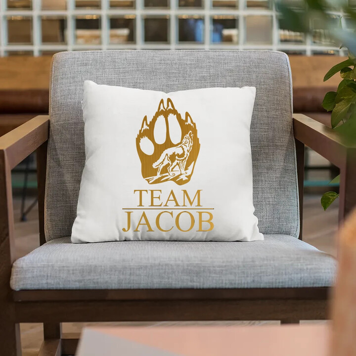 Team Jacob - polštář s potiskem