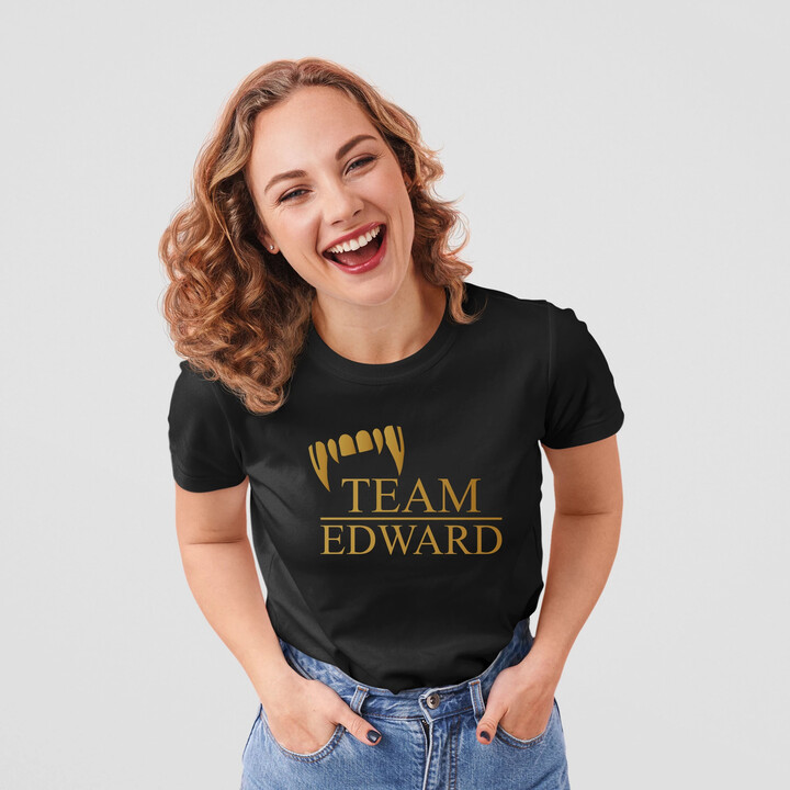Team Edward  - dámské tričko s potiskem
