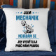 Jsem mechanik – nehádám se - polštář s potiskem