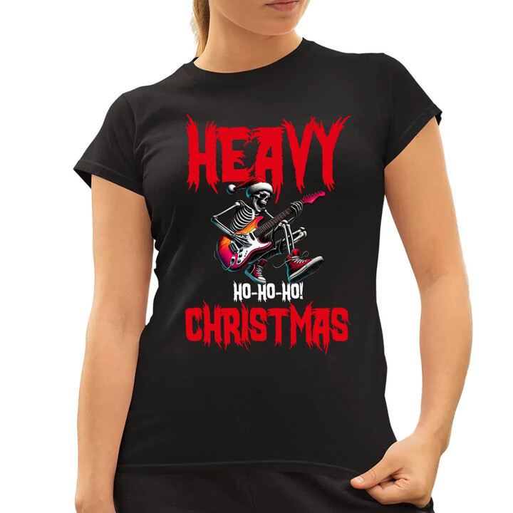 Heavy Christmas  - dámské tričko s potiskem