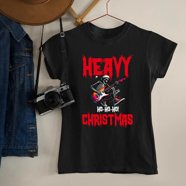 Heavy Christmas  - dámské tričko s potiskem