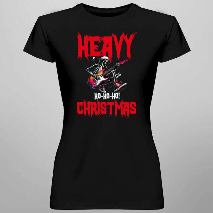 Heavy Christmas  - dámské tričko s potiskem