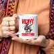 Heavy Christmas - hrnek s potiskem