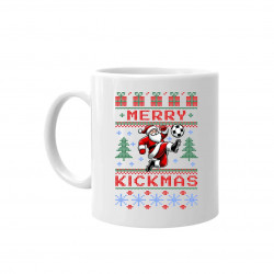 Merry Kickmas - hrnek s potiskem