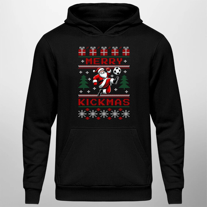 Merry Kickmas - pánská mikina s potiskem
