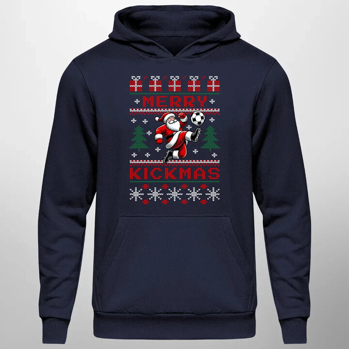 Merry Kickmas - pánská mikina s potiskem