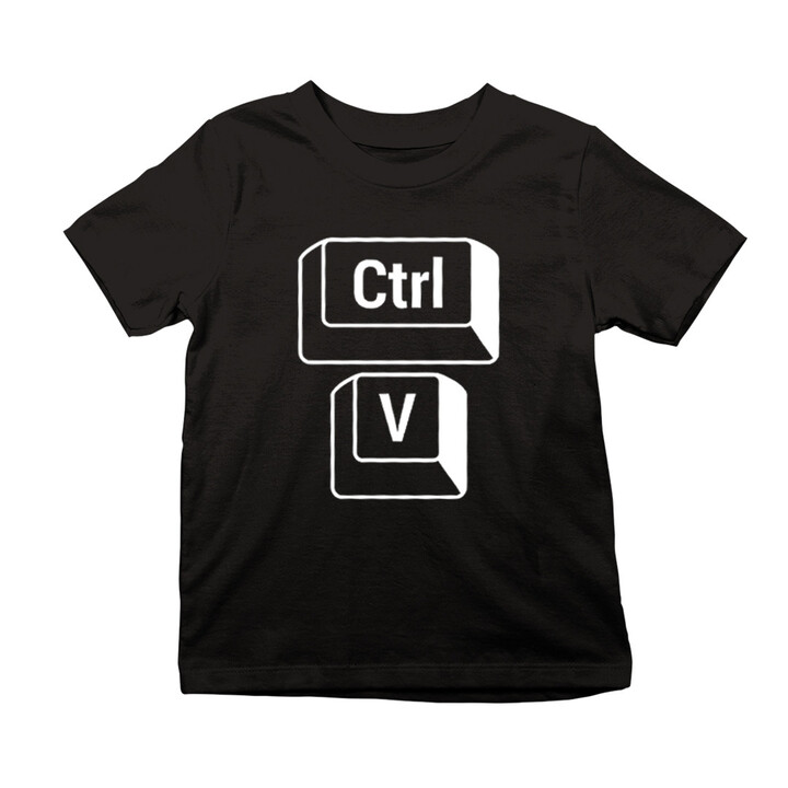 CTRL+V - dcera  - dětské tričko s potiskem