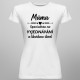 Máma - specialista na vyjednávání - dámské tričko s potiskem
